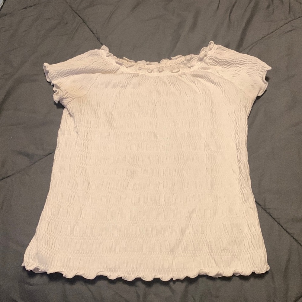 Plain white t-shirt!